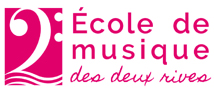 Ecole de Musique des Deux Rives Logo